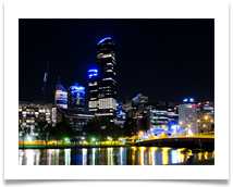 Melbourne lights - James Leslie